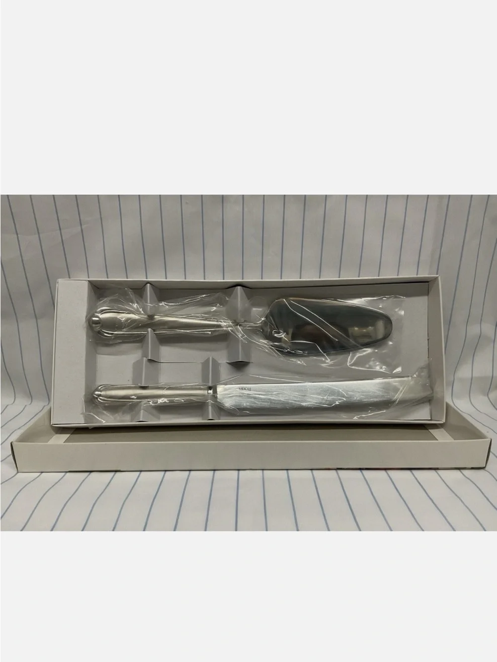Mikasa Classico Satin Stainless Steel Dessert Set-Pie Server/Cake Knife
